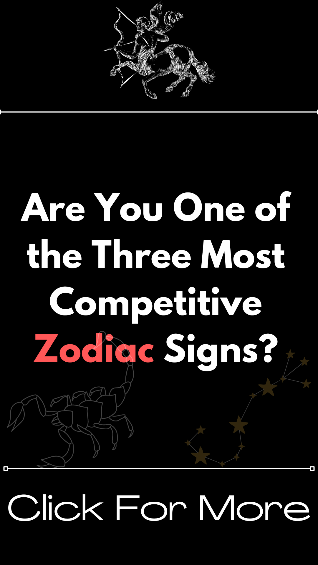 Are You One of the Three Most Competitive Zodiac Signs