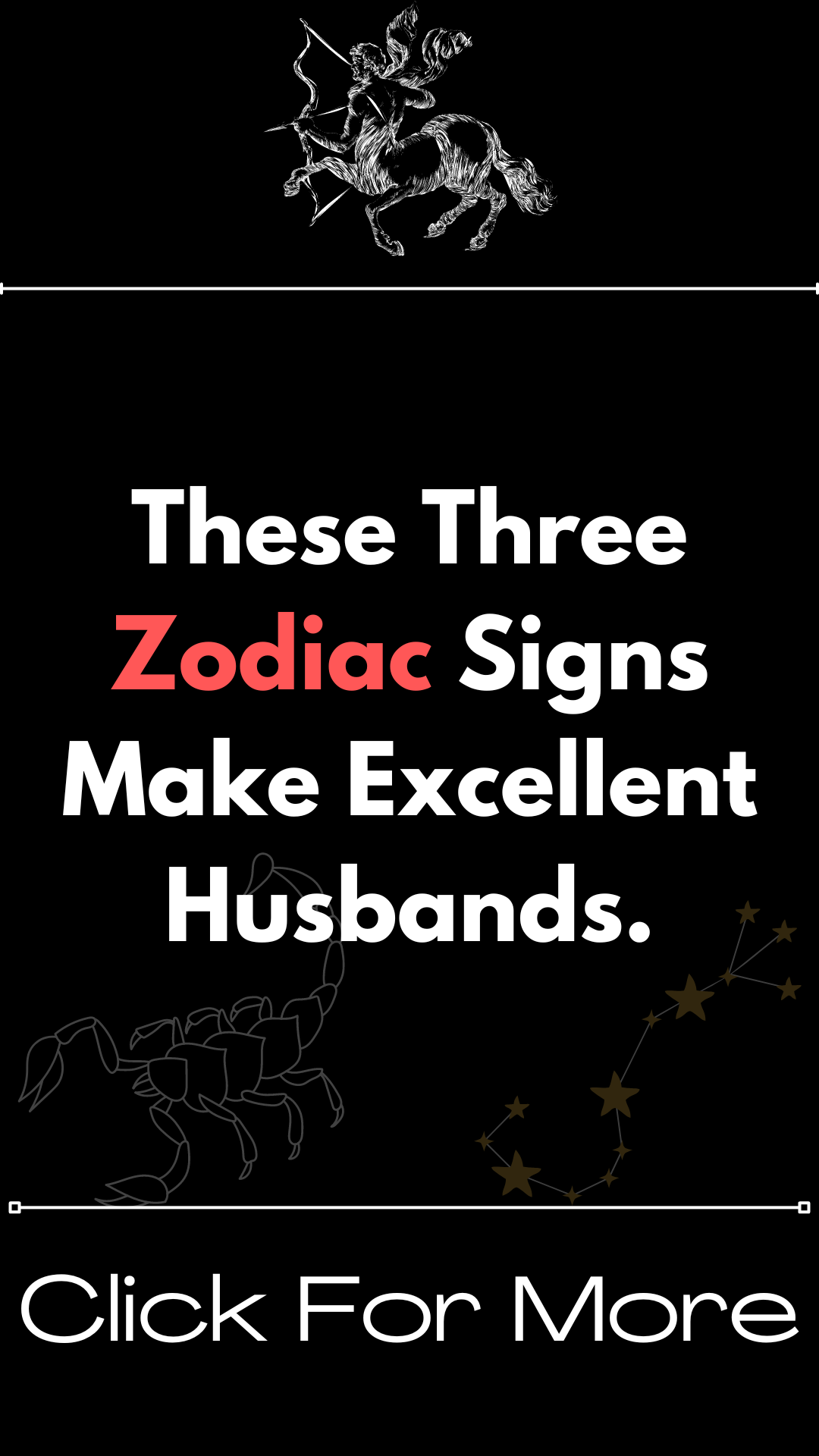 These Three Zodiac Signs Make Excellent Husbands.