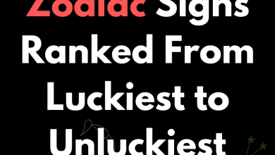 Zodiac Signs Ranked From Luckiest to Unluckiest
